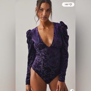 NWT Free People Magic Hour Body Suit